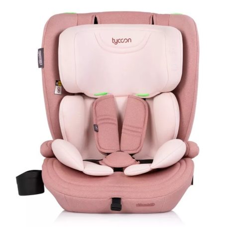 Chipolino Tycoon autósülés 76-150cm - pink marshmallow 