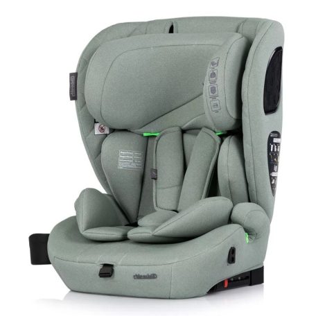 Chipolino Tycoon ISO autósülés Isofix 76-150cm - basil 