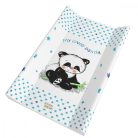 Babastar merev pelenkázó lap 50*80 cm - kék panda