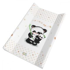   Babastar merev pelenkázó lap 50*80 cm - bézs panda és mamája