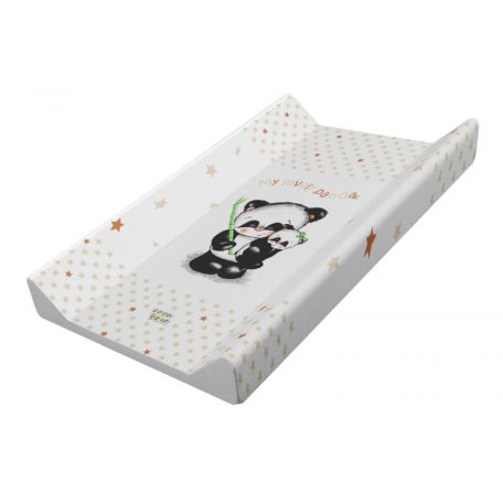 Babastar merev pelenkázó lap 50*80 cm - bézs panda és mamája