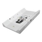 Babastar merev pelenkázó lap 50*80 cm - szürke panda és mamája
