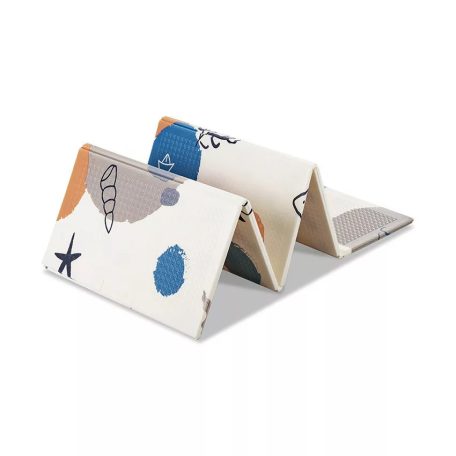 Lorelli Összehajtható 2 oldalas thermo játszószőnyeg 120x180cm - Blue Ocean & stars 