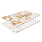 Lorelli Összehajtható 2 oldalas thermo játszószőnyeg 120x180cm - Beige Home & stars