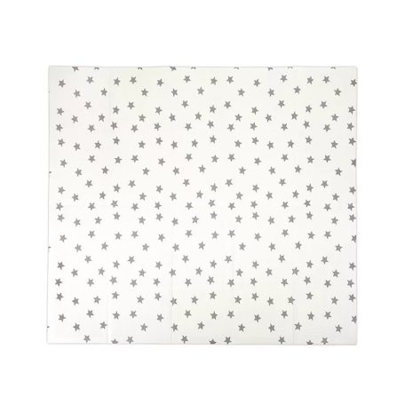 Lorelli Összehajtható 2 oldalas thermo játszószőnyeg 180x200cm - Grey Waves & stars