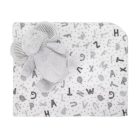 Lorelli Nappy takaró 75x90 cm - Grey Elephant 