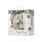 Lorelli Nappy takaró 75x90 cm - Beige Elephant 