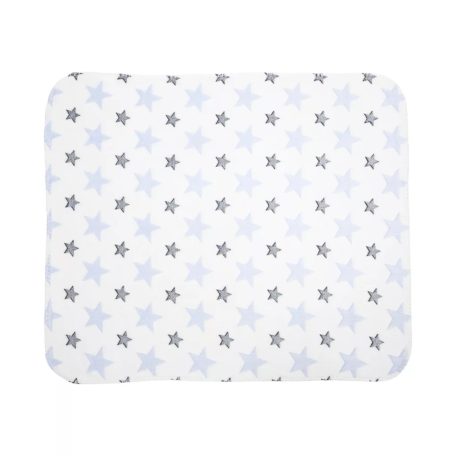 Lorelli Poffy Duo takaró 75x90 cm párnával 45x30 cm - White Blue Teddy Bear