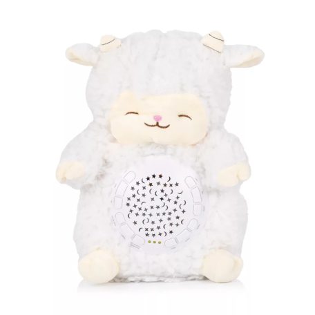 Chipolino projektoros zenélő plüss játék - Lamb