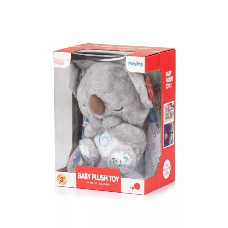 Chipolino Koala zenélő plüss játék - white & grey