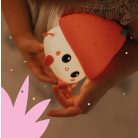 MARY'S Ecolight éjszakai fény - eperke piros/fehér