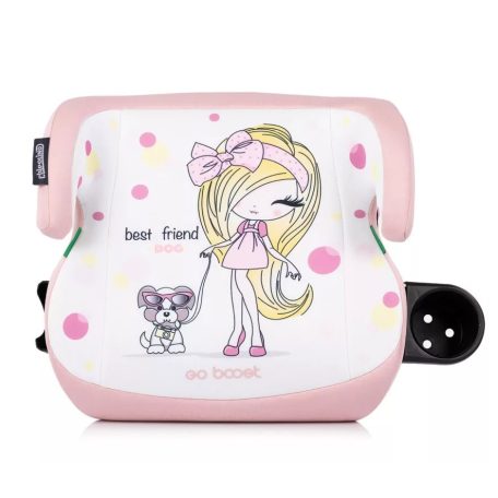 Chipolino GO BOOST autós ülésmagasító 125-150 cm - fashion girl 
