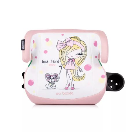 Chipolino GO BOOST autós ülésmagasító 125-150 cm - fashion girl 