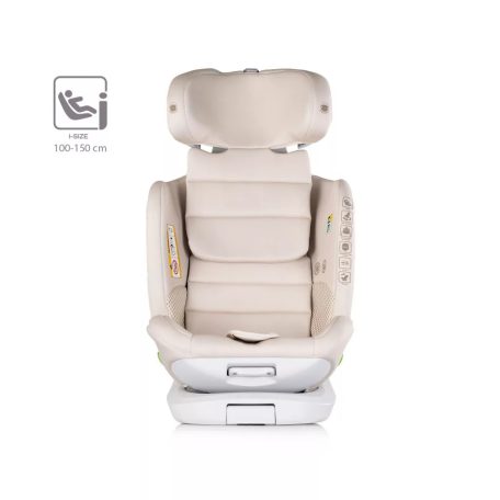 Chipolino Clima Air I-Size autósülés 40-150cm - biscotta