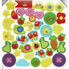 Mókás matricák 1. - rózsaszín 