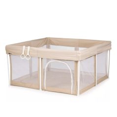 Chipolino Vibe babakarám összecsukható 120x120 cm - beige