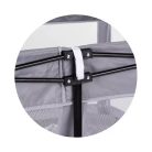 Chipolino Vibe babakarám összecsukható 120x120 cm - grey 