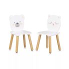 Chipolino Asztalka 2 székkel - bear and kitten