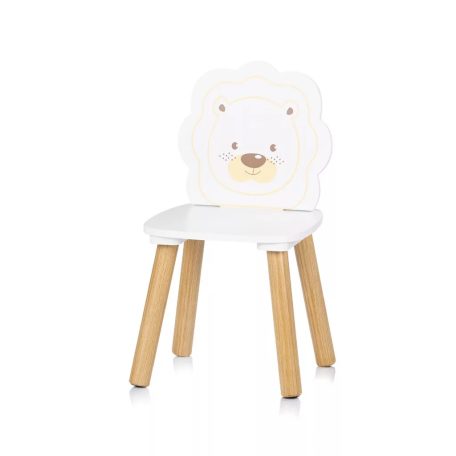 Chipolino Asztalka 2 székkel - hippo and lion 