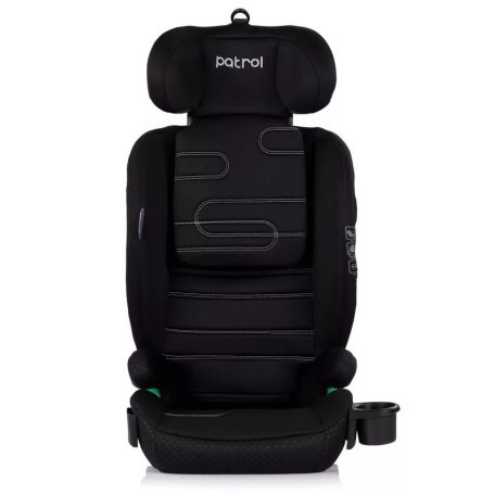 Chipolino Patrol autósülés Isofix 100-150cm - noir