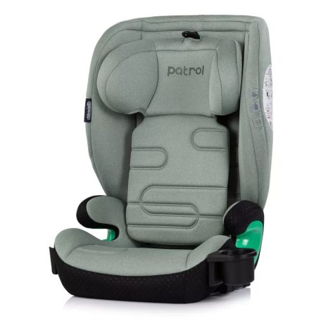 Chipolino Patrol autósülés Isofix 100-150cm - matcha
