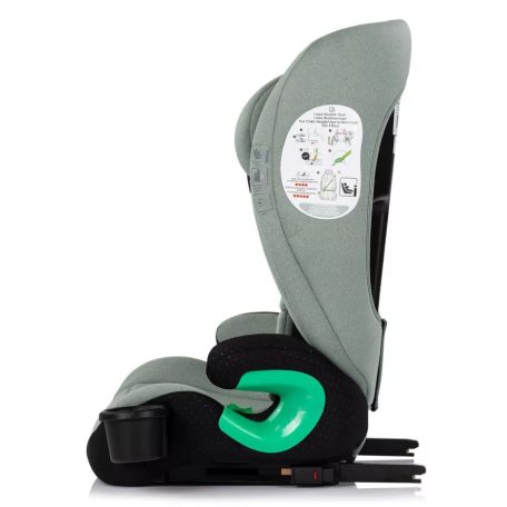 Chipolino Patrol autósülés Isofix 100-150cm - matcha