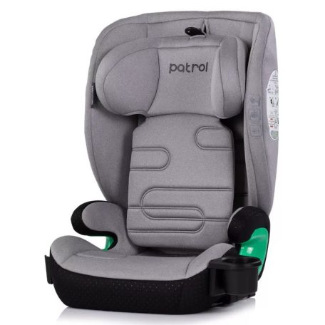 Chipolino Patrol autósülés Isofix 100-150cm - platinum 
