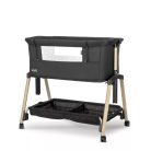 Lorelli Layla 2 az 1-ben babaöböl és járóka - Black / wooden