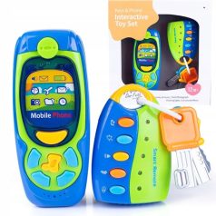 Chipolino Kulcs és telefon játék hanggal és fényekkel