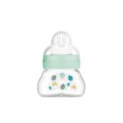 Mam  Feel Good 90ml  Premium üvegből készült cumisüveg Extra lassú átfolyás 0+ pasztell kék