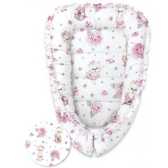 Baby Shop babafészek 55x75 cm - Balerina maci (nem fodros)