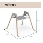 Chicco Lullaglide Stand állvány
Mózeskosárhoz, gyerekülésekhez, babakocsi sportrészhez - Natural