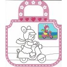 Füles kifestő matricákkal - 3. Babakocsi 