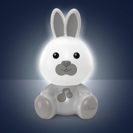Chicco Dreamlight nyuszi zenélő lámpa 0h +