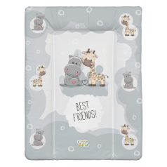   Babastar puha pelenkázó lap 50*70 cm - Best friend's szürke