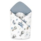 Baby Shop pólyatakaró 75x75cm - Kék repülőgép 