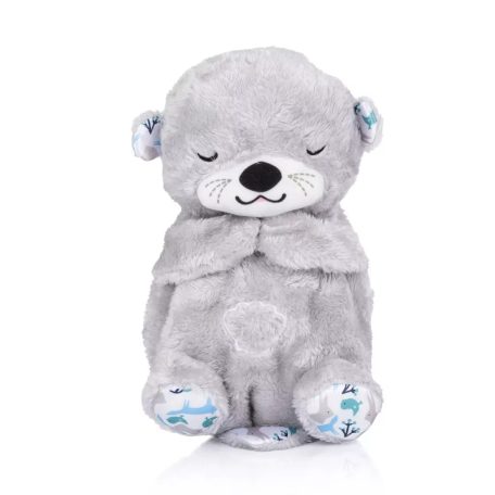 Chipolino Otter zenélő plüss játék - grey