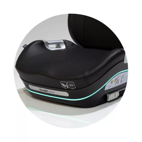 Chipolino Genesis Smart I-Size Isofix ülésmagasító 125-150 cm hőszabályozással - Noir