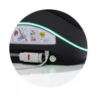 Chipolino Genesis Smart I-Size Isofix ülésmagasító 125-150 cm hőszabályozással - Noir