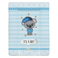   Babastar puha pelenkázó lap 50*70 cm - It's a boy ! koala kék