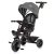Chipolino Max Sport tricikli kupolával - Charcoal