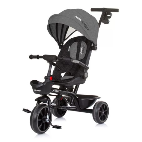 Chipolino Max Sport tricikli kupolával - Charcoal