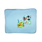 Disney Mickey és Plútó wellsoft béléses pamut babatakaró  70x90cm - kék