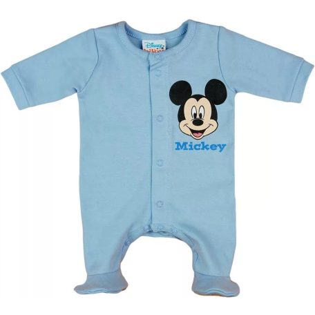 Disney  Mickey hosszú ujjú pamut rugdalózó (44) kék