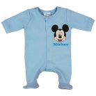 Disney  Mickey hosszú ujjú pamut rugdalózó (44) kék