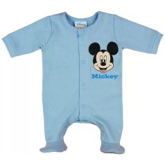 Disney  Mickey hosszú ujjú pamut rugdalózó (44) kék