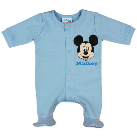 Disney  Mickey hosszú ujjú pamut rugdalózó (44) kék