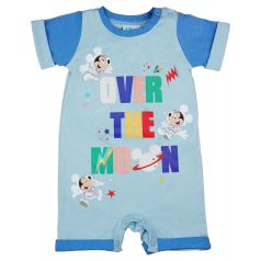   Rövid ujjú kisfiú baba napozó űrhajós Mickey egér mintával (74) 