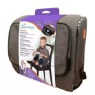 Dreambaby Grab 'n go textil székmagasító utazószék háttámlás székre - zig-zag grey
