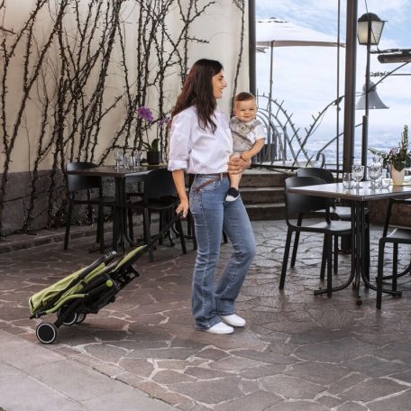 Chicco TROLLEYme babakocsi automata zárral  0h + Lime